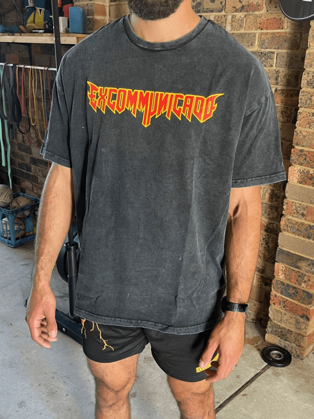 Vintage Heavy Metal Oversized T-Shirt / Pump Cover