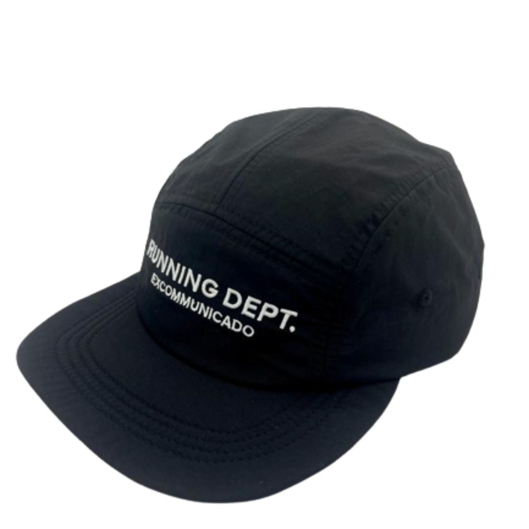 Running Dept. Cap - Jet Black