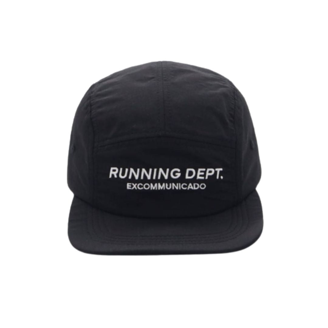 Running Dept. Cap - Jet Black