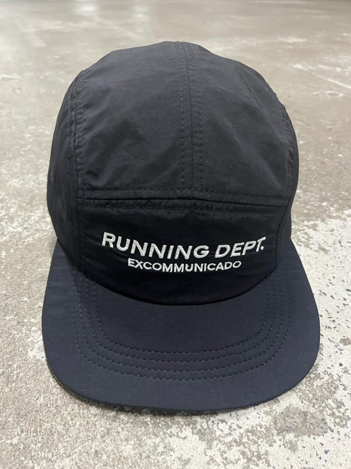 Running Dept. Cap - Jet Black