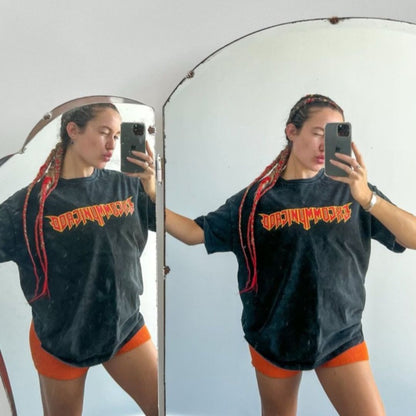 Vintage Heavy Metal Oversized T-Shirt / Pump Cover