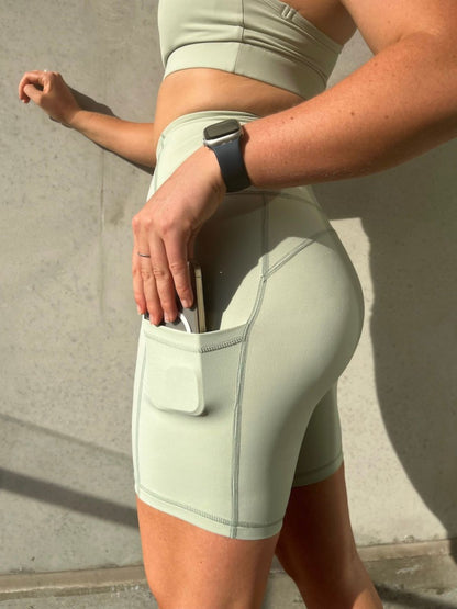 GSD 7" Bike Shorts - Seafoam