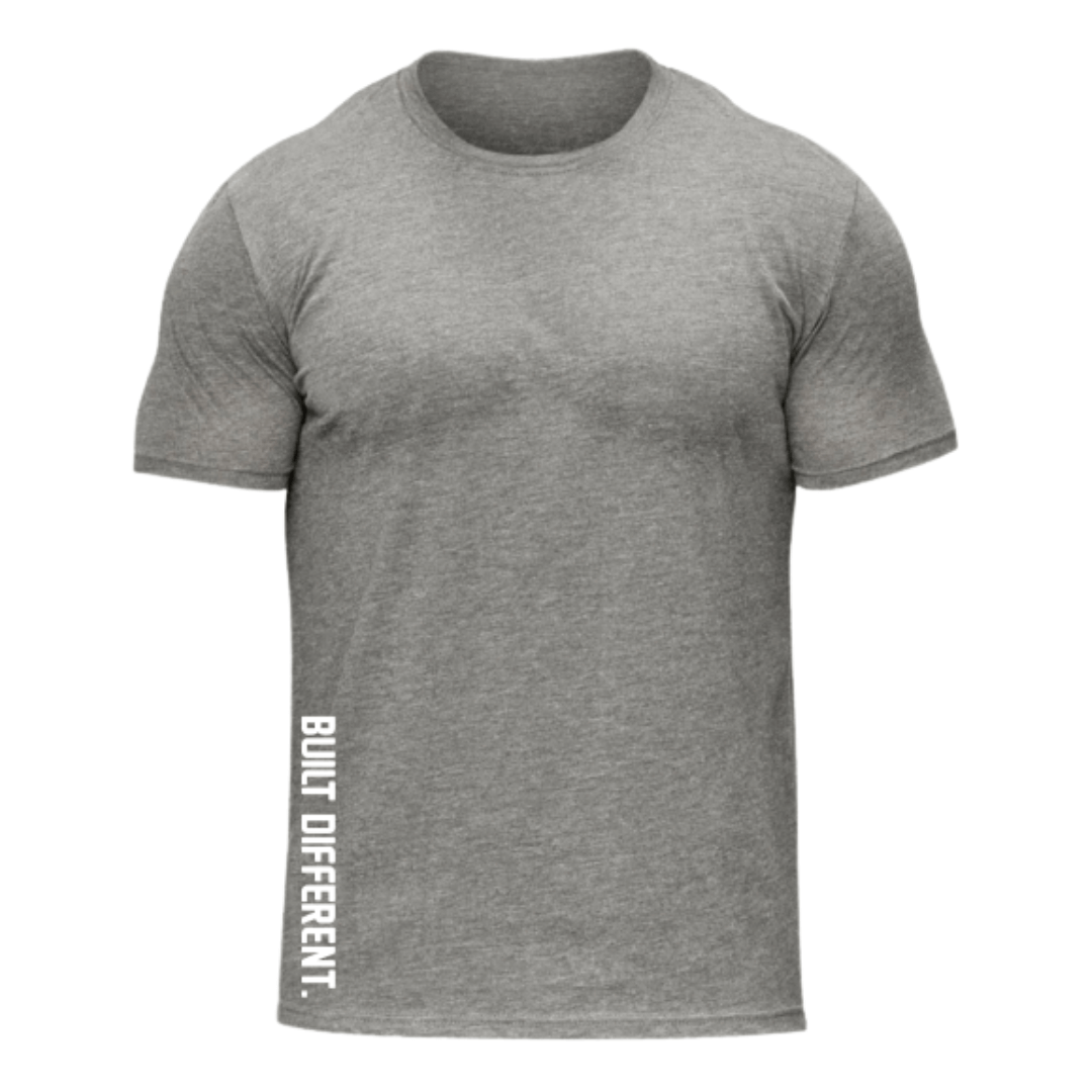 Built Different T-Shirt - Grey