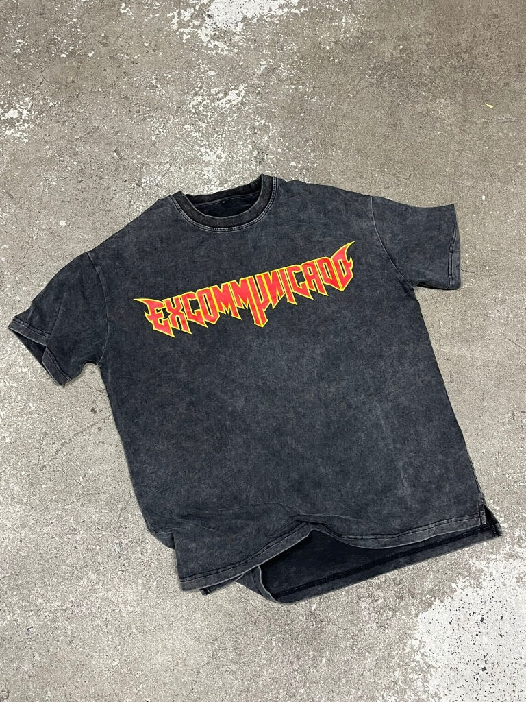Vintage Heavy Metal Oversized T-Shirt / Pump Cover